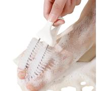 Foot Cleaning Brush, Toenail Grooming Tool, Toe Cleaning Brush with Comfortable Handle, Practical Pedicure and Hygiene for Bathing Travel, Use for Salon Hotel Spa Home Bathroom Kit