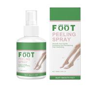 Foot Exfoliator Spray, Foot Callus Remover, Nourishing Dead Skin Removal, Hydrating Formula, Feet Care Solution for Seniors, Athletes, Outdoor Workers, Runners, Women, Men, and Adults, 100ml