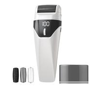 Foot File, Adjustable Scrubber, Electric Usb Charging Pedicure Tool, Smooth Feet Scraper with Auxiliary Light, Callus Remover for Men Women Student Dormitory and Travel Use, 6.22x2.56x1.26 Inches