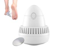 Foot File, Electric Scrubber, 2.56x3.54in Rechargeable Device, Portable Design, Removable Head for Pedicure Care, Skin Smoother, Callus Remover, Men Grooming, Women Beauty, Home