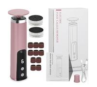 Foot Grinder, Electric Callus Remover, 5.31x1.41x1.41 inches, Dead Skin Scrubber Tool, Heel Filer with Sandpaper Discs, Rechargeable File for Women Men, Smooth Feet Care Home