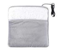 Foot Heater Pad, Usb Heating Pad, Electric Foot Heater Pad, Washable Usb Heated Foot Warmer Heating Pad Under Desk, Comfortable Foot Warmer for Adults, Men, and Women for Cozy Winter Relief