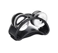 Foot Jingle Bell, Strumento a Percussione Tamburello con Piede in Metallo per Set Acustici Jam Sessions (BLACK