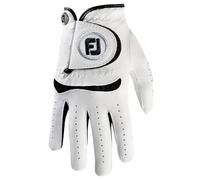 Foot-joy Footjoy Junior - Guanto da Golf per Mancini, Bambino, Blanco/Azul Cobalto, Izquierda