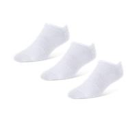 Foot Locker 3 Pack Active Dry No-show Unisex - Calze Bianco - Taglia 42-47 White 42-47