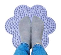 Foot Massage Mat - Elastic Silicone Reflexology Pad, Sweat Resistant Sole Massager, Comfortable Foot Stimulating Mat, Portable Recovery Massage Board For Yoga Fitness Recovery