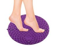 Foot Massage Mat, Household Feet Pressure Massage Pad, Anti-Slip Foot Relaxation Mat, Ergonomic Foots Relief Pad, Soft Pressure Points, Home, Office, or Spa Use 55cm Blue Purple