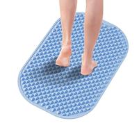 Foot Massage Mat, Outdoor Reflexology Step Pad, Portable Exterior with Stimulation Points, Ideal Wellness Accessory for Women Yoga Games Bathroom Relaxation Travel