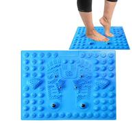 Foot Massage Mat, Reflexology Mat, FootAcupressure Mat,best Foot Reflexology Mat Foldable Foot Massage Mat for Relaxation, Comfort, Home and Travel Use 39x29cm/15.35x11.42