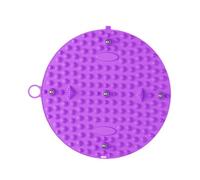 Foot Massage Mat, Relaxing Foot Pad, Portable Feet Pressure Point Mat, Multifunctional Foot Massager Relief Pad, 14.57x14.57 Inches for Fitness and Relaxation, Material