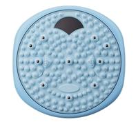 Foot Massage Pad, Pressure Point Cushion, 35/35/4.5 Inches, Round Reflexology Walking Mat Magnets, Twisting Plate for Foot Relaxation and (Multicolor)