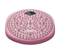 Foot Massage Pad, Pressure Point Cushion, 35/35/4.5 Inches, Round Reflexology Walking Mat Magnets, Twisting Plate for Foot Relaxation and (Multicolor)