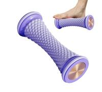 Foot Massage Roller, Ergonomic Deep Tissue Massager, Portable Foot Relief Tool for Muscle Relaxation, Stress Relief for Men and Women, Pink, Purple, Green, Gray