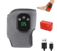 Foot Massager, 3 in 1 Foot Massager, Portable Cordless Ankle Heating Pad, 3 Vibration Mode, Visible Screen, Lightweight for Home/Office/Travel (1*PCS)