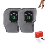 Foot Massager, 3 in 1 Foot Massager, Triple Method Massagers Foots Wrap, Wireless & Portable Massagers, 3 Vibration Mode, 5 Heat Leavel, Heated Ankle Wrap Fatigue Relief for Feet & Ankles (2 Pcs)
