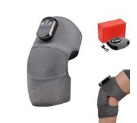 Foot Massager, 3 in 1 Foot Massager, Wireless & Portable Triple Method Massagers with 3 Vibration Mode, Heated Ankle Wrap (Knee,1pcs)