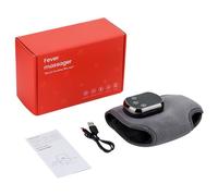 Foot Massager - Ankle Brace - Electric Foot Massager | Electric Heated Wrap Foots Massagers | 3 Vibration Modes Ankle Heating Pad, USB Rechargeable Warmer Brace Massage Tools For Discomfort Relief