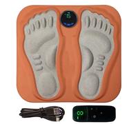 Foot Massager, Circulation Stimulator, Reflexology Pad with Remote Usb, Pressure Point 11.65x11.26 Inches for Sleep Aid, Workplace Relaxation, Athletes Recovery & Elderly Wellness