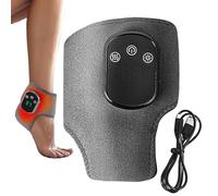 Foot Massager, Cordless Heated Relief Tool, Rechargeable Ankle Device, Portable for Gym, Fitness, Running, Sports, Relaxation, Therapeutic Footcare Recovery