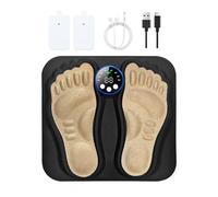 Foot Massager, Deep Tissue Muscle Stimulator with 29 Intensity Levels, Adjustable Relaxation Machine for Workout, Meditation, Spa, Ankle, Legs, Back & Bedtime, Wide Compatibility