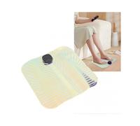 Foot Massager Mat Anti Fatigue Portable Foldable Remote Control 10 Modes 30 Strengths Foot Massager Pad for Home Office