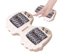 Foot Massager Roller, Feet Sole Muscle Massage Ball, Double Pressure Point Foot Roller, Reflexology Foot Massager Tool, Muscle Relief Foot Massaging Ball, Foot Massage Roller for Adults