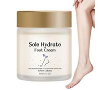 Foot Moisturizer - 5.6x5.2cm Foot Moisturizer Cream, Deep Hydrating Foots Lotion For Dry Cracked Heels, Intensive Repair For Soft & Smooth Feet, Non-Greasy, Nourishing With Shea Butter & Vitamin E, 3.