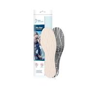 Foot Morning - Alu-Star Solette Invernali Isolanti (1 Paio), 3 Strati Alluminio, Schiuma di Polietilene e 100% Lana Pura, Solette Multistrato Utilizzo Durante Stagioni Fredde, Unisex (37 EU)