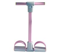 Foot Pedal Resistance Band - 6-Tube Elastic Yoga, Strap Pedal Puller, Adjustable Exercise Expander | Multifunctional Bodybuilding Fitness Equipment with LED Display For Arms Waist Legs