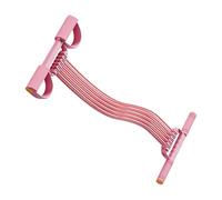 Foot Pedal Resistance Band With Handle, 10-Tube Elastic Resistance Band With Pedal Puller, Natural Latex Tension Rope Fitness Equipment For Women Adults Home Gym Pilates Abdomen Waist Arm Legs