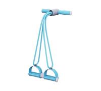 Foot Pedal Resistance Strap - 40 lb Tube Ankle Puller For Sit Up Workout, Addominal Waist Arm Leg Exerciser, Fitness Training Equipment Fors Home Gym | Stretching Slimming Aid For Women Men