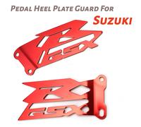 Foot Peg Heel Plates Guard Protector For SUZUKI GSX-R 1000 GSX-R 600/750 06-2016