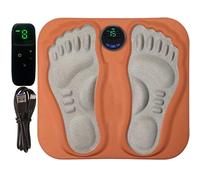 Foot Pressure Point Mat - 3D Texture USB Remote Massager Device, Recovery And Relaxation Tool | For Home Workout Sports Gym Standing Stress Relief Elderly Use, Foot Mat, Pressure Point Massage