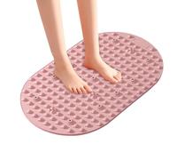 Foot Pressure Point Mat - 76x46x1cm Foot Scrubber Mat Back Washer, Silicone Massage Pad With Ball Tracks | For Home Gym Travel Daily Relaxation Meditation Comfort Relief Floor Yoga Practice