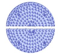 Foot Pressure Point Mat, Foot Massage Mat, Pressure Point Mat, Ergonomic Foot Massage Pad, High Elasticity Foot Mat, Semicircle Pressure Point Mat, Foot Pressure Board, Foot Massage Pad, Home Foot