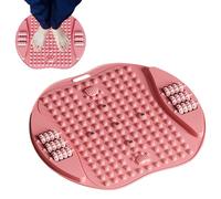 Foot Pressure Point Mat, Massage Pad, 53 cm, non Slip Walking Stimulator, Relieves Foots Tension, Promotes Circulation, Black, for Home Wellness and Gift Giving