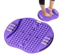 Foot Pressure Point Mat, Massage Pad Stimulator, 20.87in Versatile Non Slip Foot Massager, Portable Walking Toe Plate for Gym, Home Use, Lovers, Friends, Coworkers