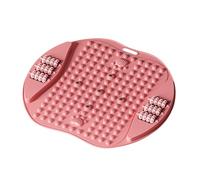 Foot Pressure Point Mat, Massage Pad Stimulator, 20.87in Versatile Non Slip Foot Massager, Portable Walking Toe Plate for Gym, Home Use, Lovers, Friends, Coworkers