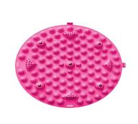 Foot Pressure Point Mat, Round Soft Massage Pad with Raised Nodes and High Elasticity for, Home, Relaxation, Pain, Plantar, Travel