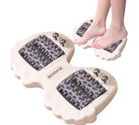 Foot Reflexology Massage, Foot Muscle Massage Roller Ball, Foot Muscle Reflexology Massage, Roller Ball Foot Massager, Relaxation Tool for Foot Stress Relief, Foot Massaging Roller for Home Use