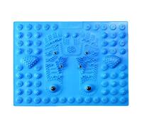 Foot Reflexology Mat, Foldable Foot Massage Mat, Pressure Point Foot Pad, Reflexology Tool for Feet, Portable Foot Massage Mat, Foldable Foot Reflexology Mat for Home and Travel