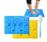 Foot Reflexology Mat, Foldable Foot Massage Mat, Pressure Point Pad, Practical Reflexology Tool, Foot Massage Mat, Portable Reflexology Mat, Home Foot Massage Tool,