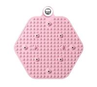 Foot Reflexology - Piatto per piedi con punta antiscivolo, 55,9 x 56 cm, design esterno per rilassare la pressione del piede e le gambe