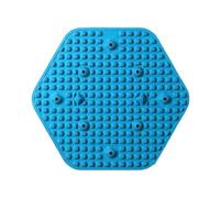 Foot Reflexology - Piatto per piedi con punta antiscivolo, 55,9 x 56 cm, design esterno per rilassare la pressione del piede e le gambe