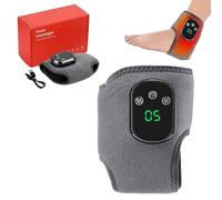 Foot Renew Triple Method Massager, Foot Massager, Wireless Foots Massagers, Wireless & Portable Heated Ankle Wrap, for Home/Office/Travel (1 Set)