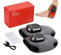 Foot Renew Triple Method Massager, Sweevly 3-in-1 Foot Massage, New Wireless & Ortable Soleva 3 in 1 Foots Massager, 3 Vibration Mode,5 Heat Leavel, Help Relax Feet and Promote Overall Comfort (2PCS)