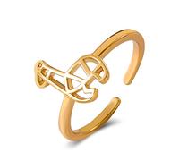 Foot Ring Open Adjustable Toe Rings Wave Endless 8 Pattern Alloy Ring Adjustable Rings Set for Women Beach Foot Jewelry Set Nice processing