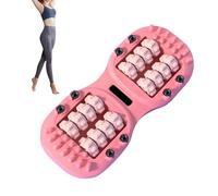 Foot Roller, massaggiatore per piedi a punto trigger, doppio rullo, strumento per la casa, la schiena, il collo, le gambe, il polpaccio, il massaggio, il comfort, le donne e gli uomini più anziani