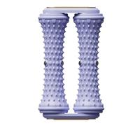 Foot Roller, Yoga Plantar Fascia Massager, Portable Spiky Foot Rollers, Deep Tissue Massage, Sturdy and Lightweight, Ideal for Gym, Relaxation, Home, Elderly Care, Purple/Pink/Blue