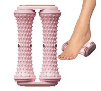 Foot Roller, Yoga Plantar Fascia Massager, Portable Spiky Foot Rollers for Athlete Recovery, Gym Relaxation, Travel, Home and Elderly Stress Relief, Lightweight